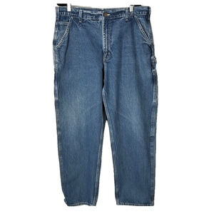 Carhartt Blue Relaxed Fit Jeans